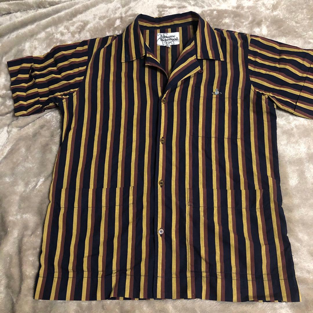 ヴィヴィアンウエストウッドマン　セットアップ　シャツ　サルエルパンツ　美品