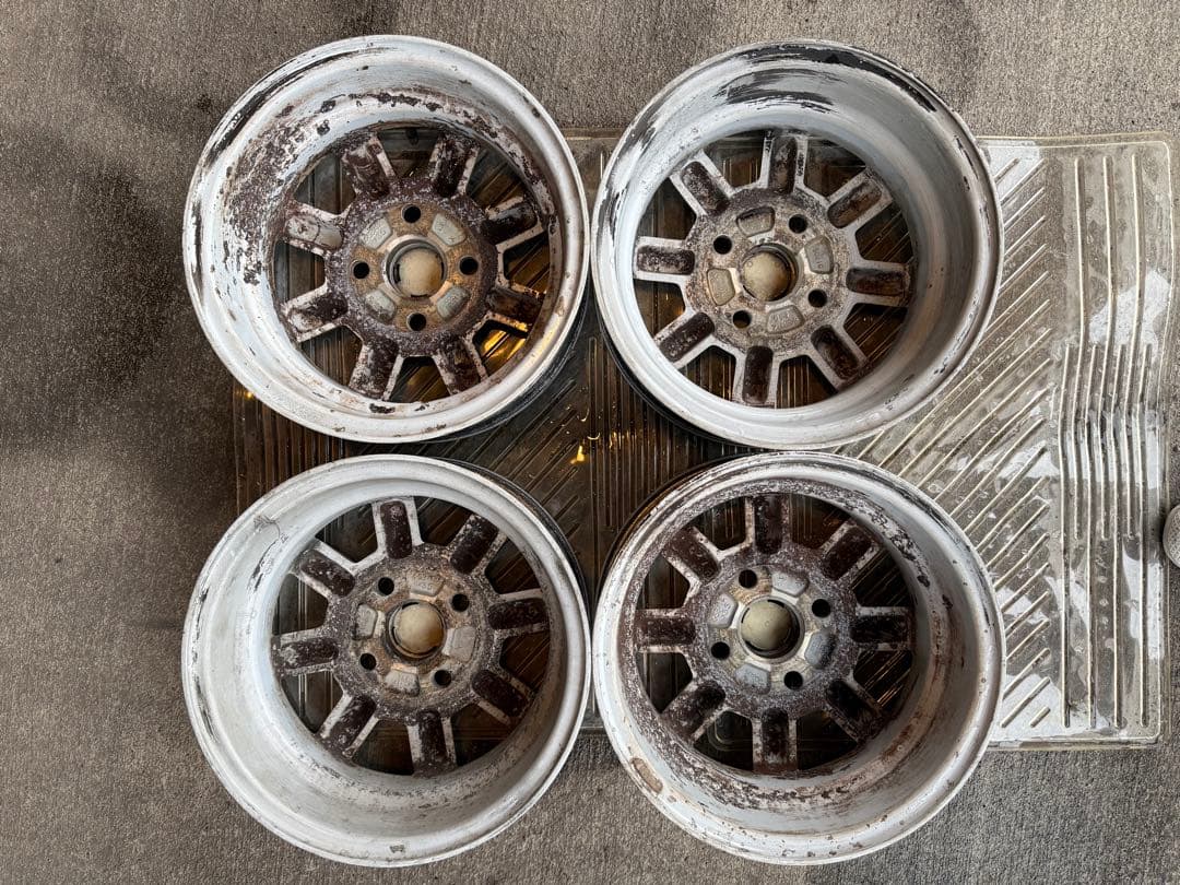 ローバー　ミニ　純正アルミホイール　12インチ　8スポーク