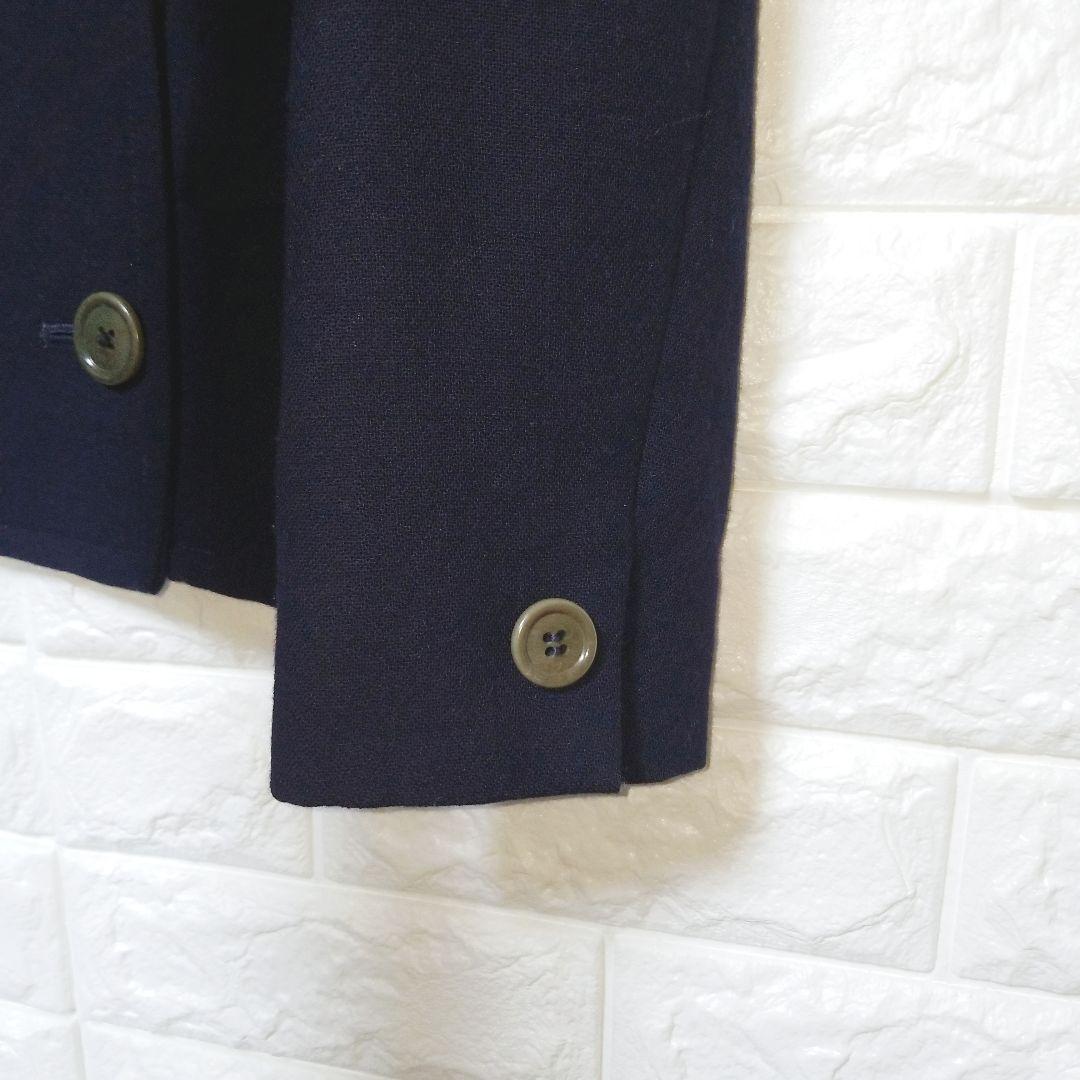 美品❤ ラルフローレン（M）ネイビー Pコート ウール100% 定番