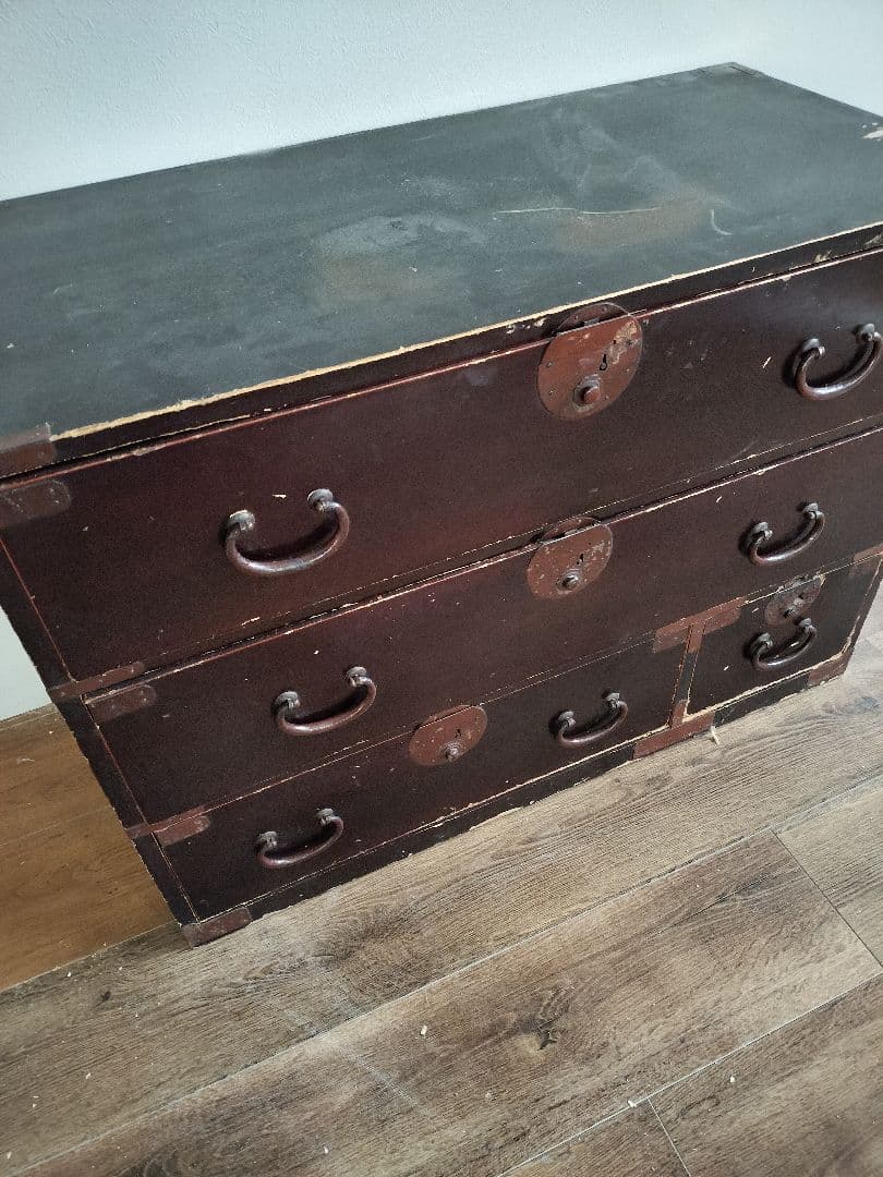 昭和レトロ　箪笥　タンス　3段