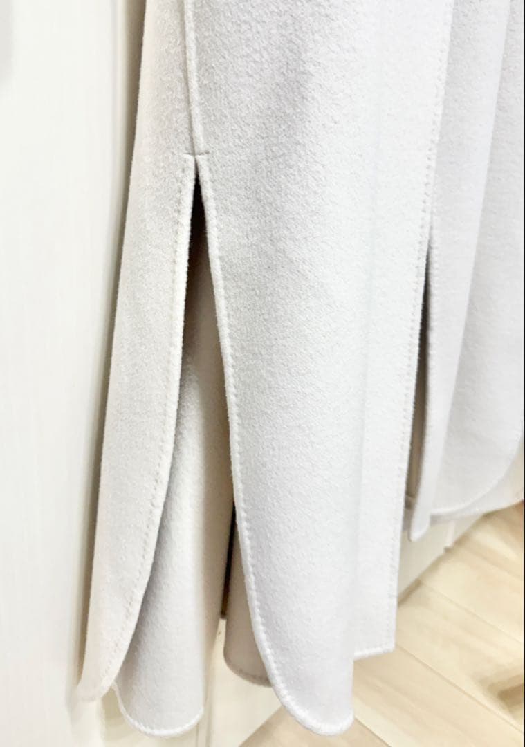 ebure ウール100% ロングコート　36