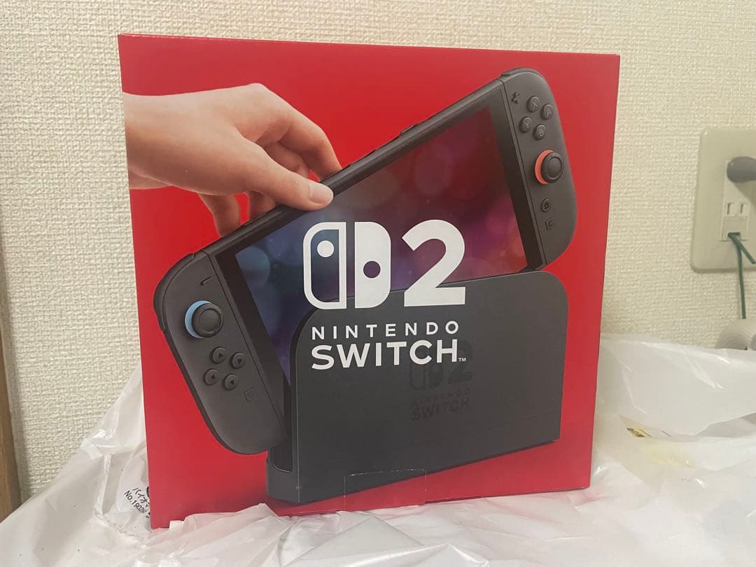 購入レシート、保証書あり　Nintendo Switch D2 日本語対応 本体