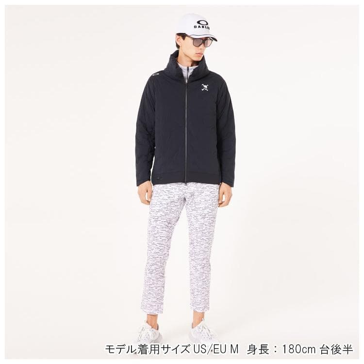 ★オークリー★中綿ブルゾンスカルチューブラーインサレーションジャケット★L/BK