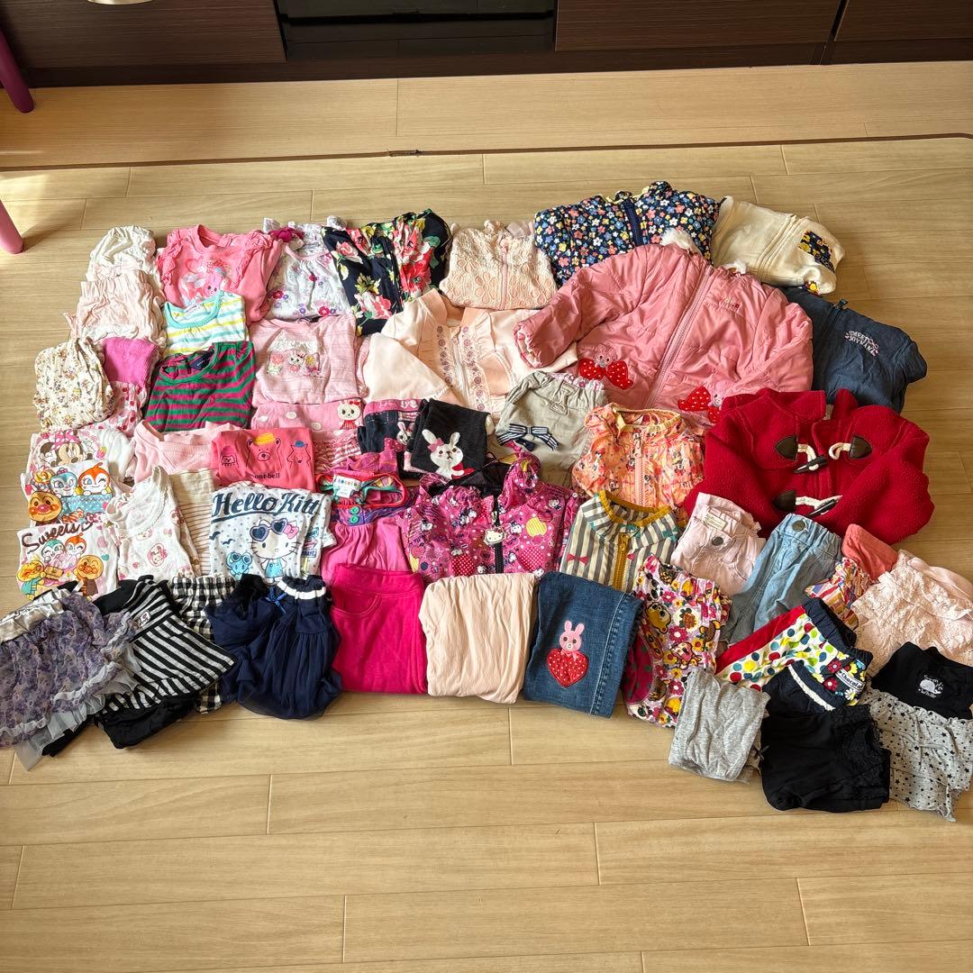 女の子　90-100センチ　ミキハウスまとめ売り