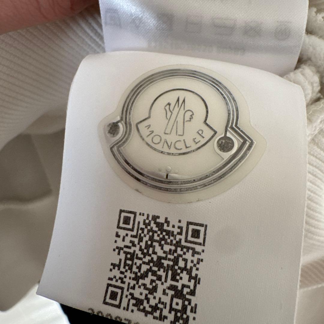 お値下げしました★大人もOK14A☆Moncler ホワイト トレーナー