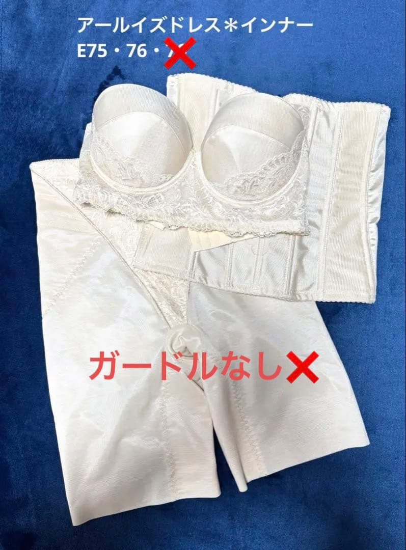 【ARLUIS DRESS】 ブライダルインナー 2点セット＊E75/76
