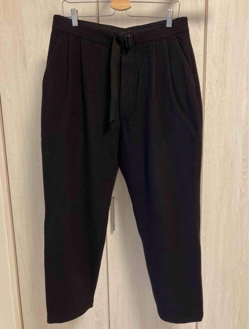 特別値下げ！【レショップ別注】COMOLI Wool Napping pants