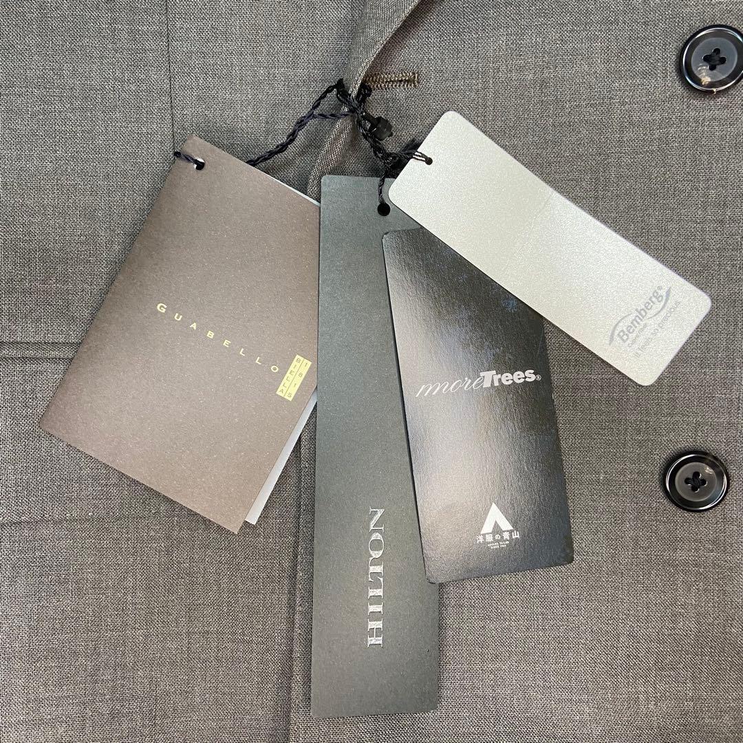 新品✨️HILTON 戸賀モデル GUABELLO ダブル ストレッチ スーツ