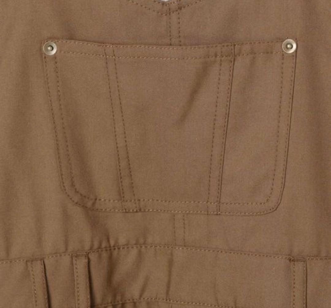 niko and ...misayoさんラクテロサロペ　ブラウン　Lサイズ