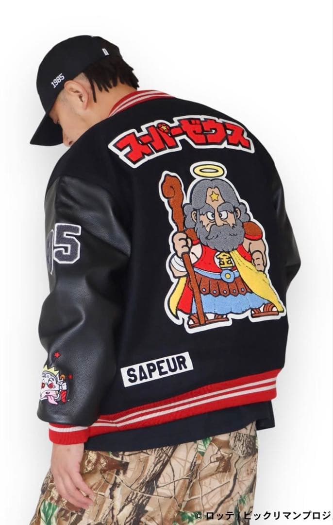 【新品未開封】SAPEur サプール　スタジャン ビックリマンコラボ