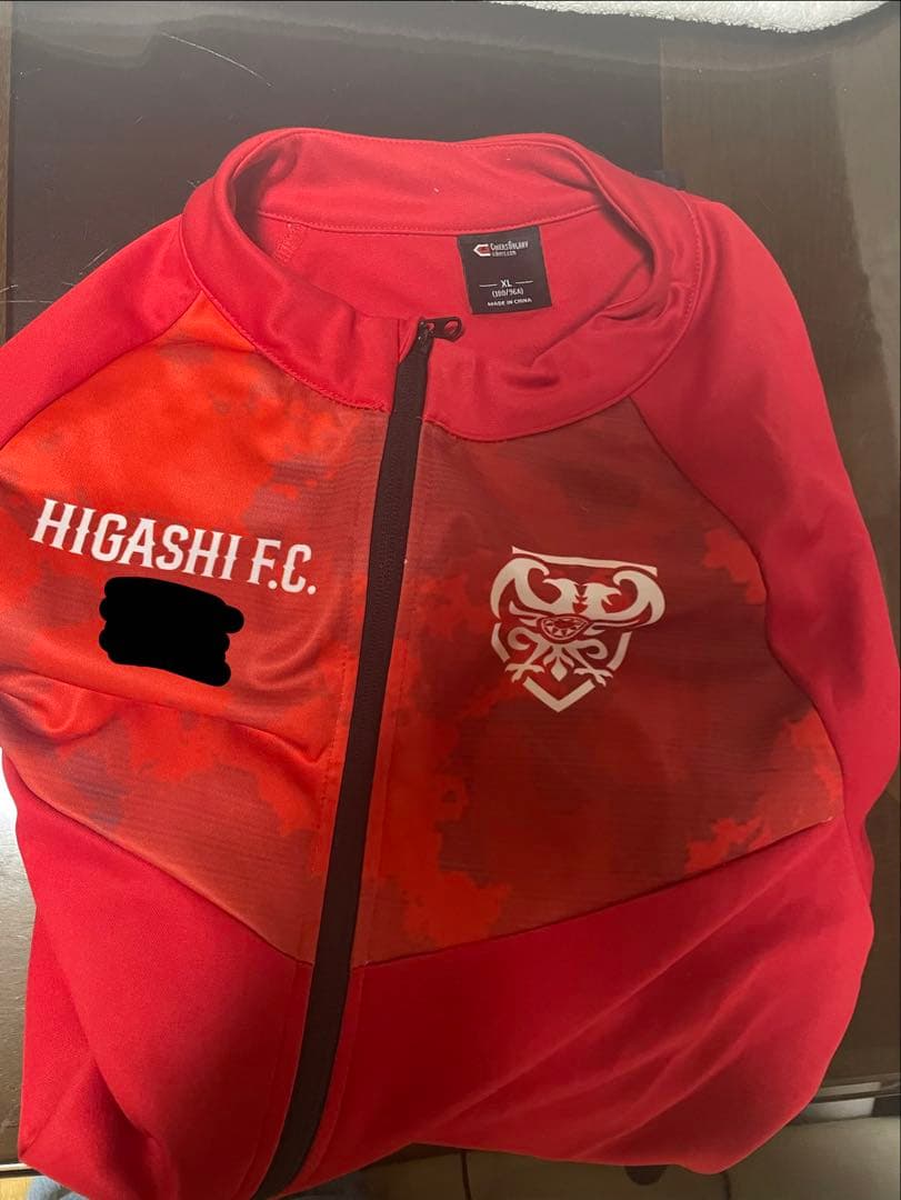 【^_^】赤ジャージandフード付き練習着