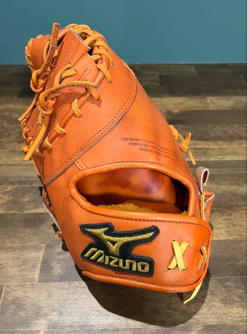野球グローブ　硬式　ミズノプロ　ファーストミット　左投げ　サウスポー 旧ラベル