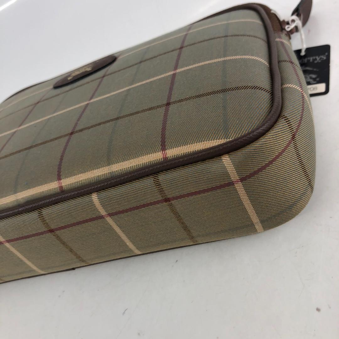BURBERRY バーバリー チェック柄 セカンドバッグ メンズ ブランド