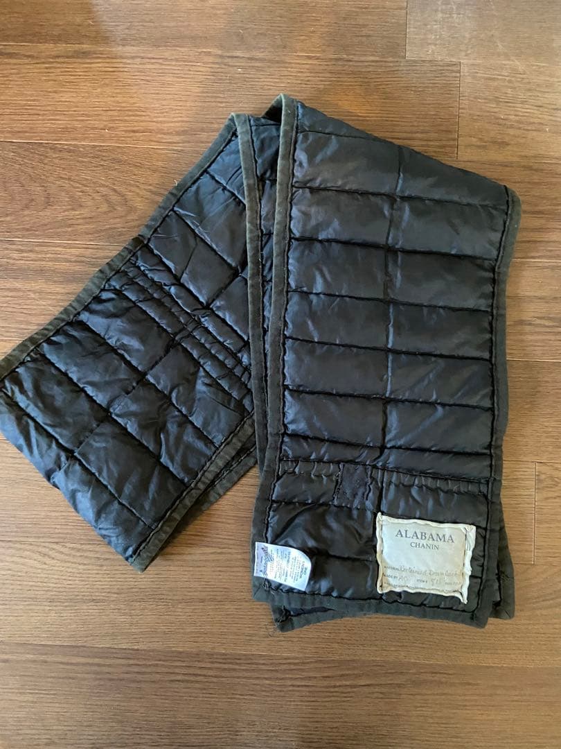 【希少黒】パタゴニア ダウンマフラー Patagonia ALABAMA