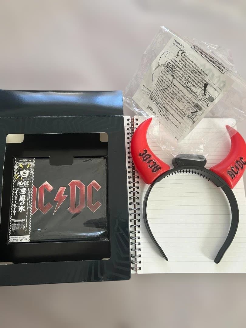 【超希少 来日記念限定“光る角”付】AC/DC /悪魔の氷/CD