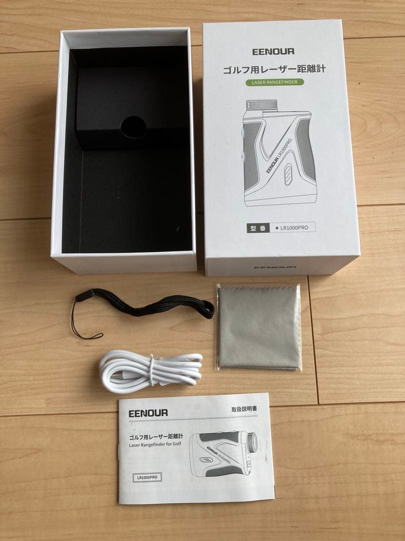 レーザー距離計 EENOUR LR1000pro 2カラー表示 ケース 箱説付き