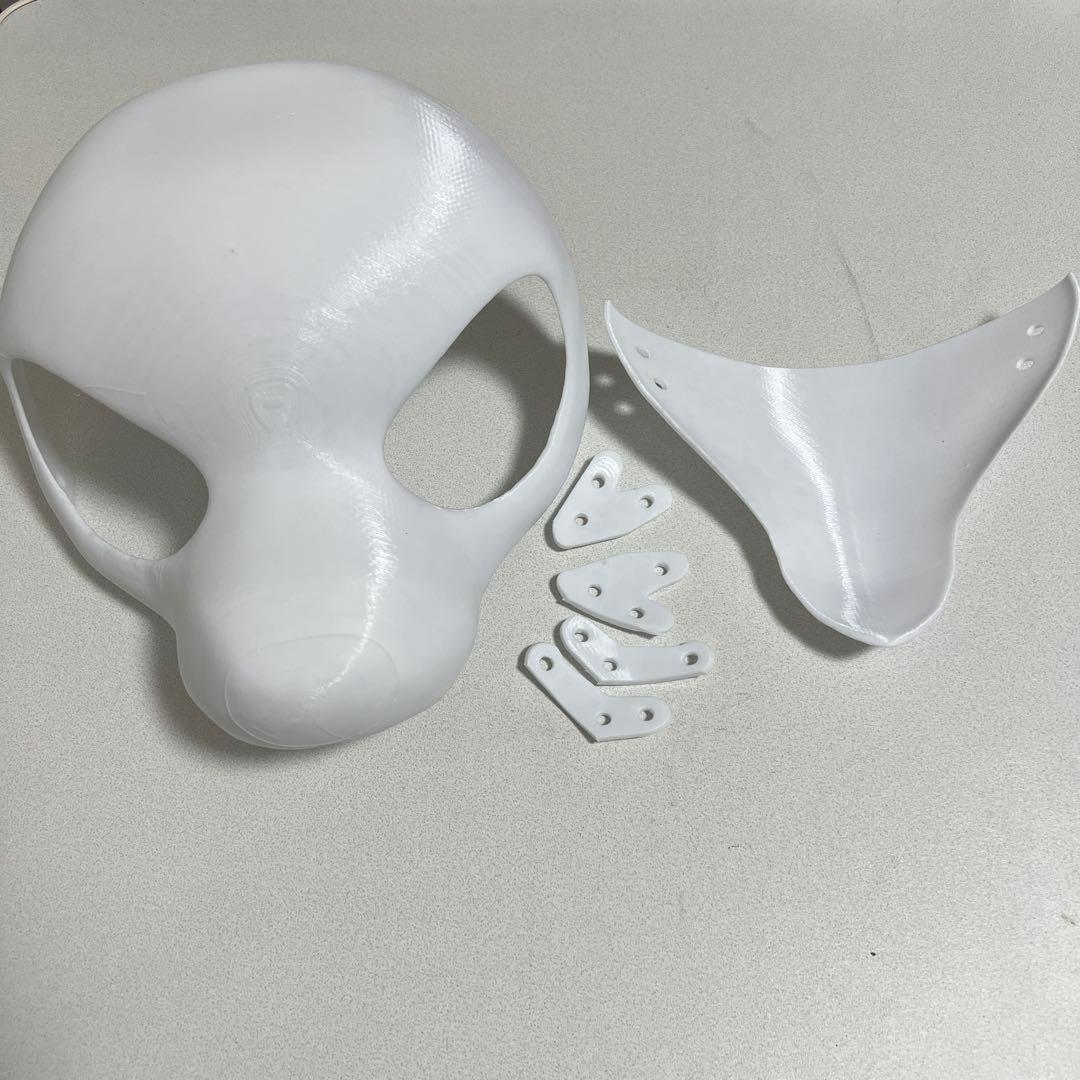 着ぐるみ　ヘッドベース　顎可動式