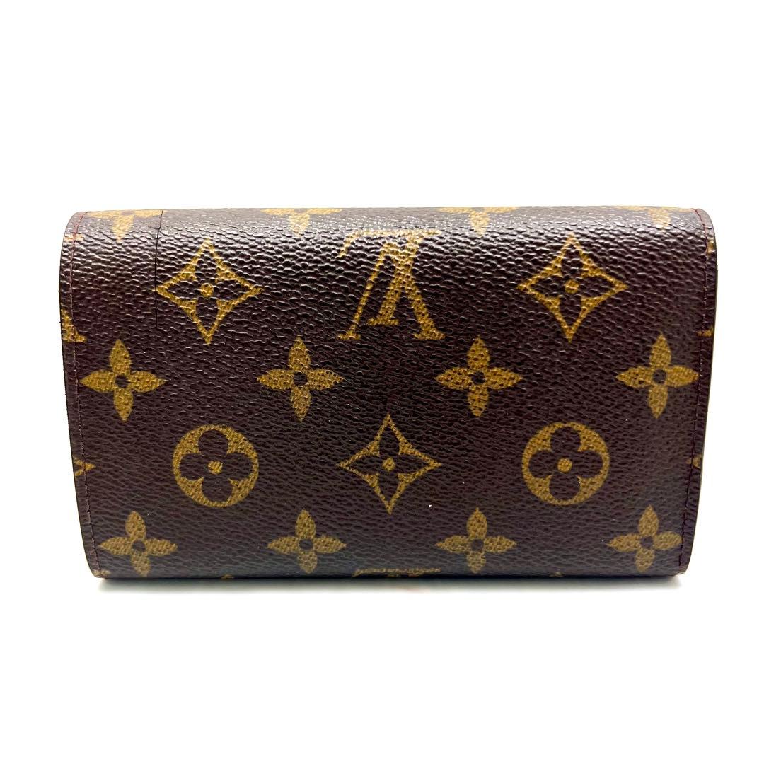 【美品】 ルイヴィトン モノグラム ポルトモネジップ M61738二つ折財布