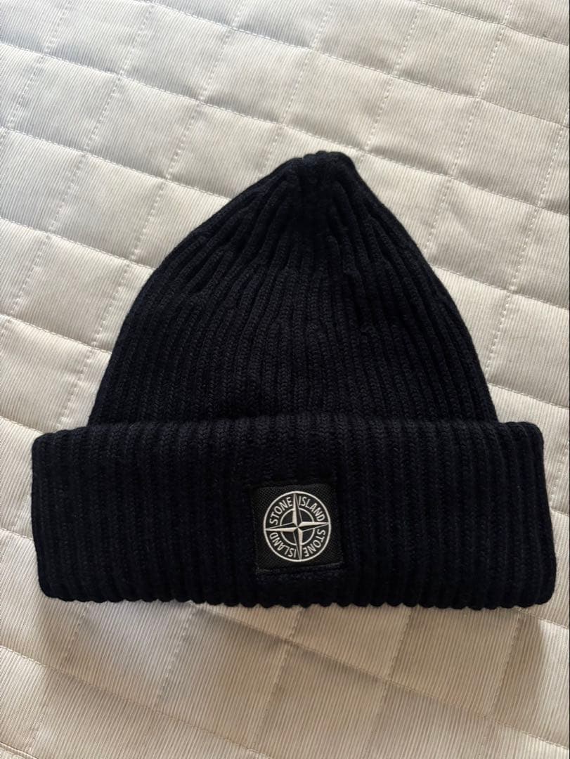 STONE  ネイビーニット帽