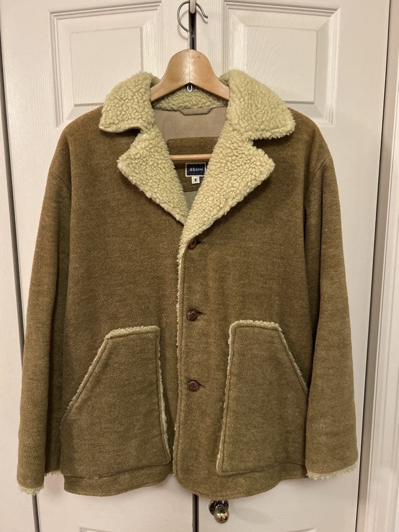 【美品】45rpm ボアジャケットコート　サイズ2