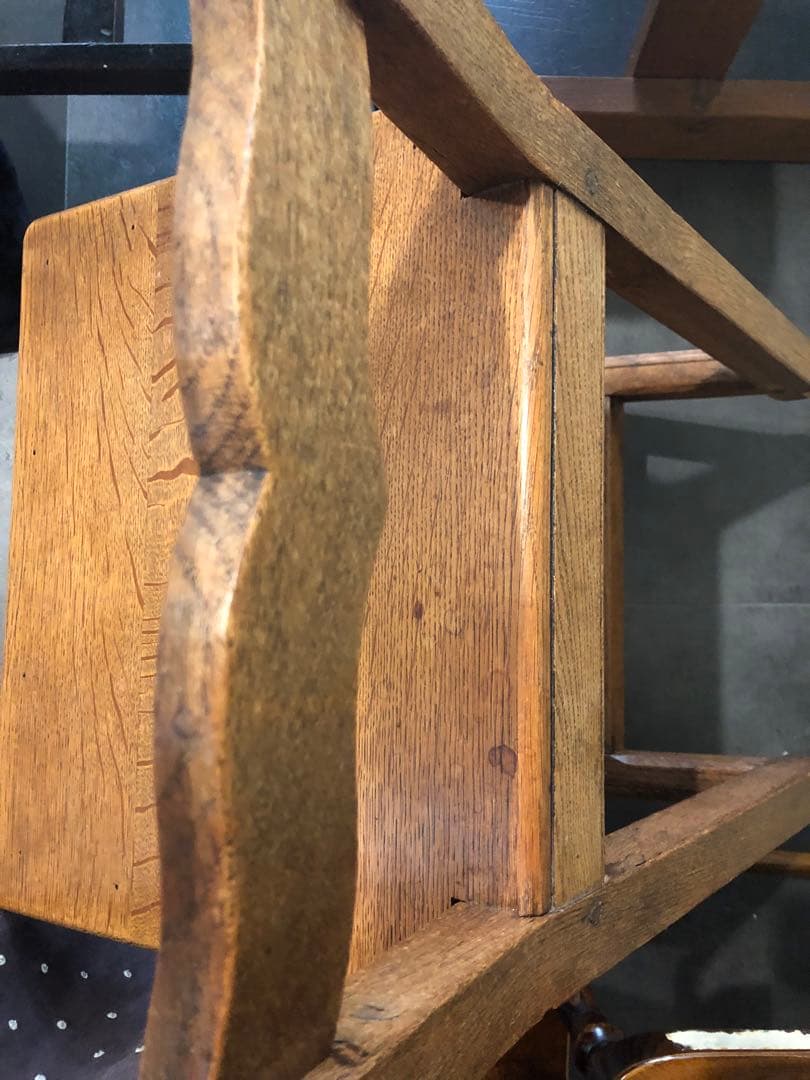 フランス製アンティークチャーチチェア