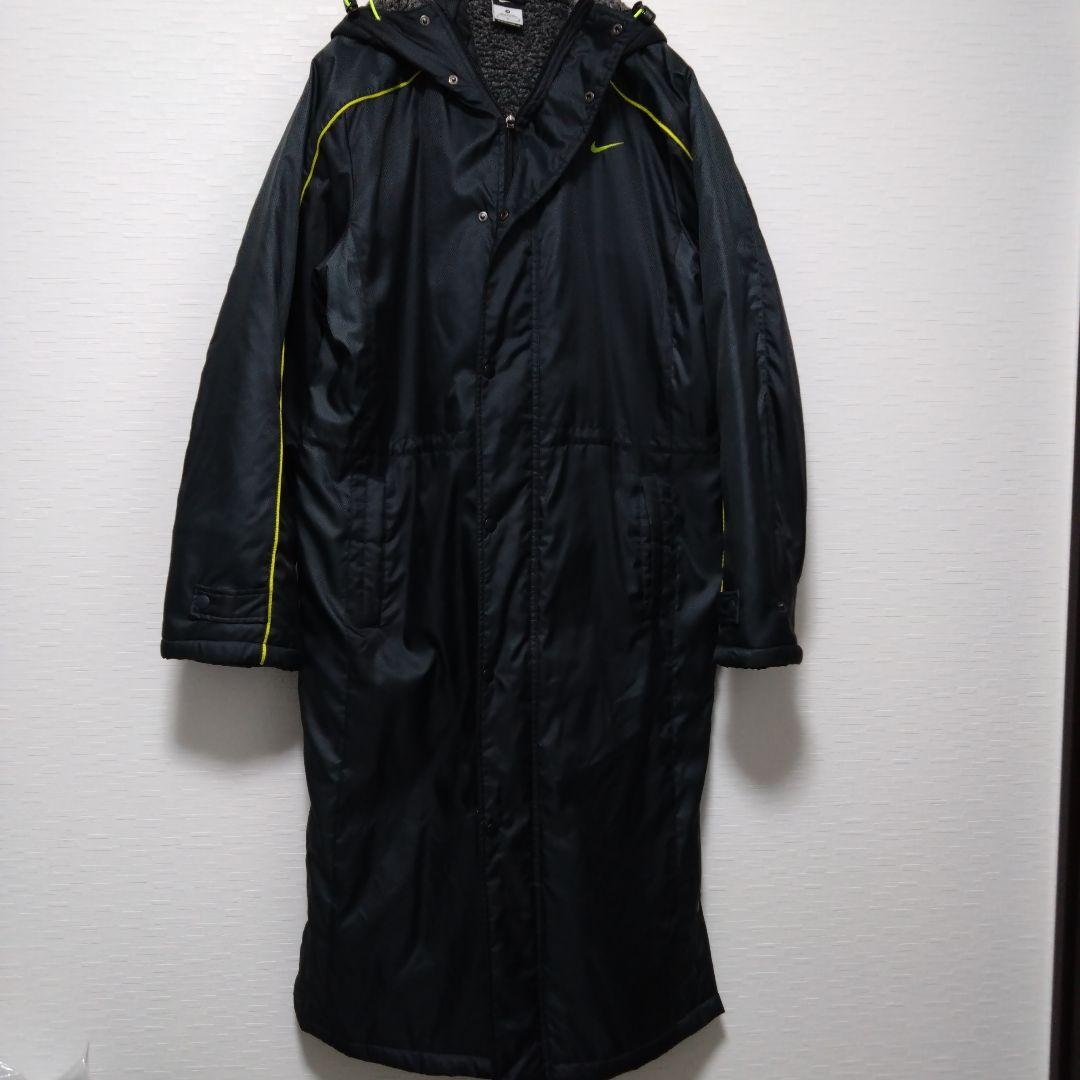 【美品】Nike フード付きロングコート ベンチコート M size