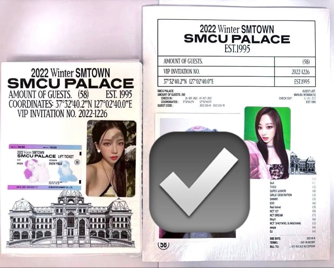 SMTOWN 2022 PORTRAIT BOOK/PALCE aespaセット