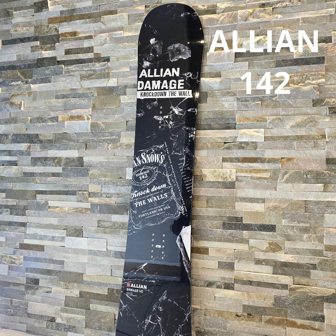 未使用　ALLIAN　アライアン　スノーボード　Damage　ダメージ　142