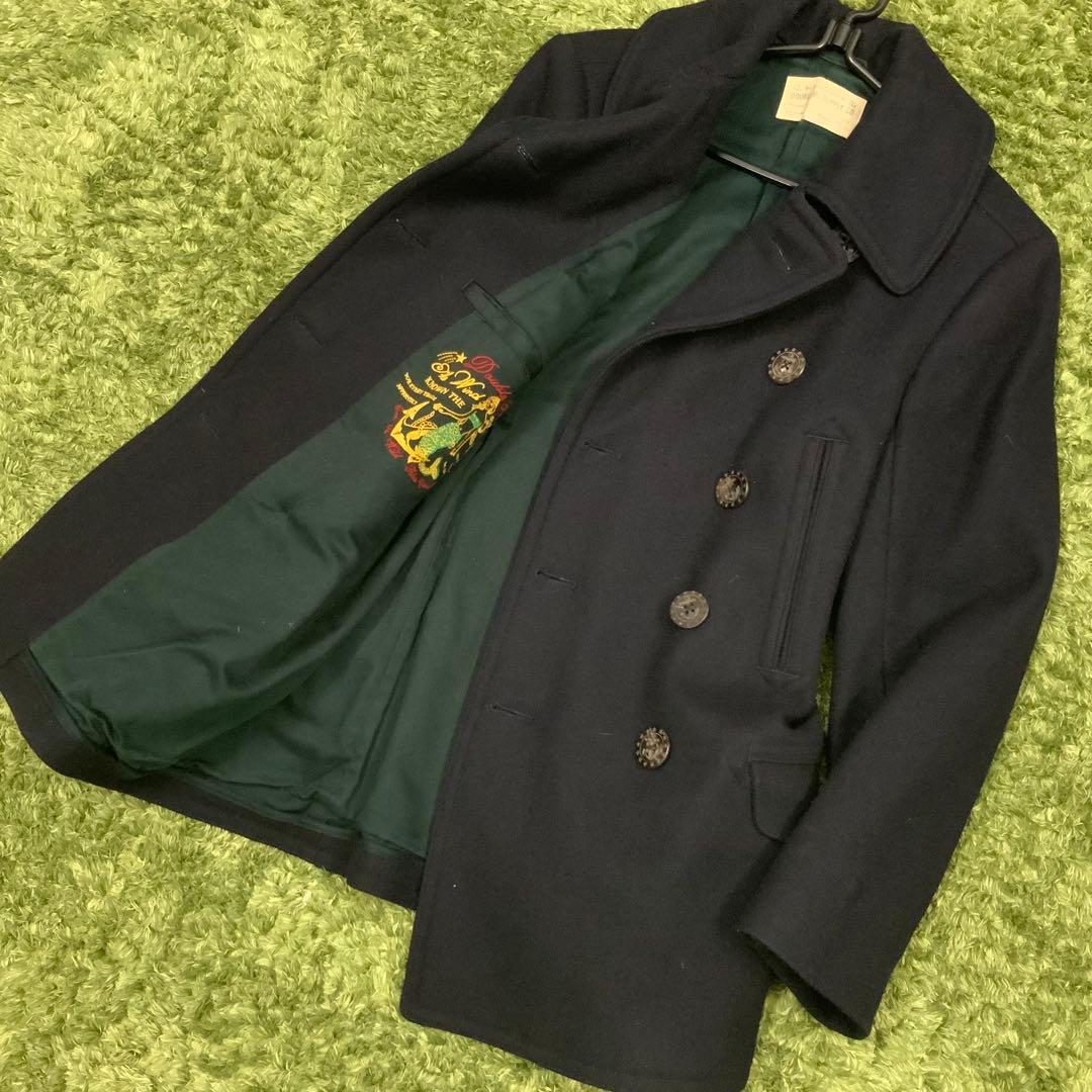 希少 マーメイド刺繍 10ボタン 13スター RRL ピーコート メンズXS