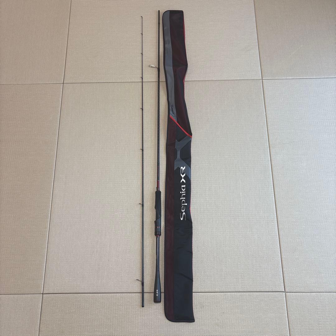 Sephia XR S83MLエギングロッド ロッドケース付き　美品