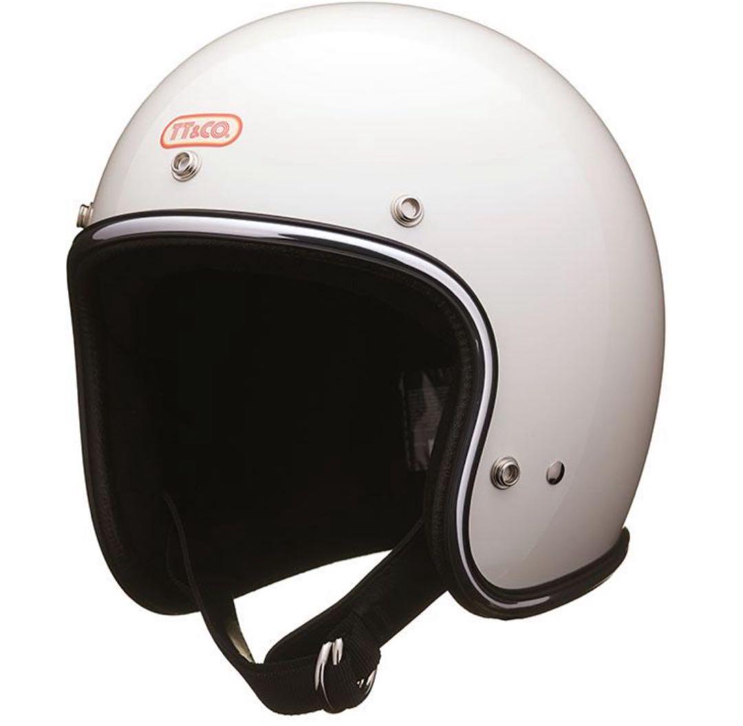 TT&CO. ジェットヘルメット TT-01 アイボリー