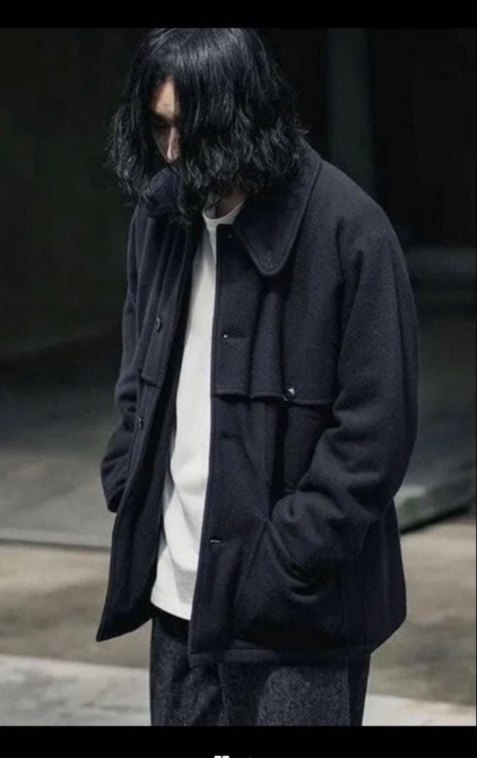 comoliマッキノウクルーザージャケットコートsize:1