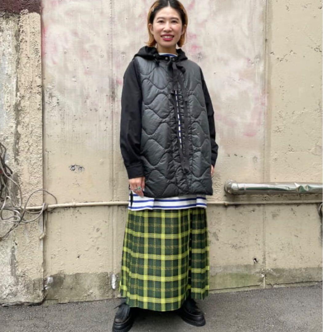 BEAMS BOY リップサーモライナーベスト キルティング