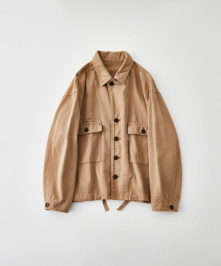 295 confect upcyclelino チノフィールドジャケット