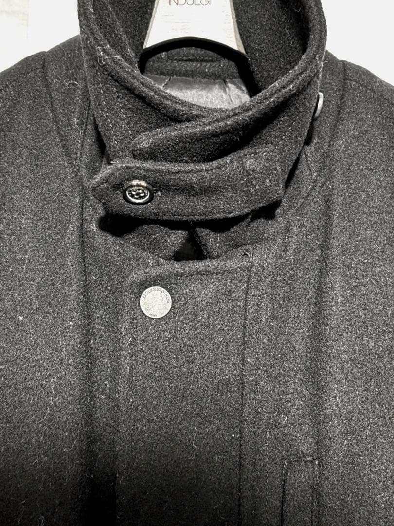 BROOKSBROTHERS ブルックスブラザーズヘビーメルトン中綿入コート美品