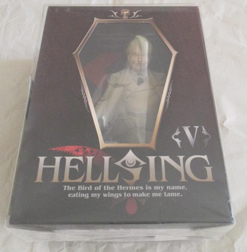【新品未開封】初回限定版 HELLSING V DVD 少佐フィギュア付き