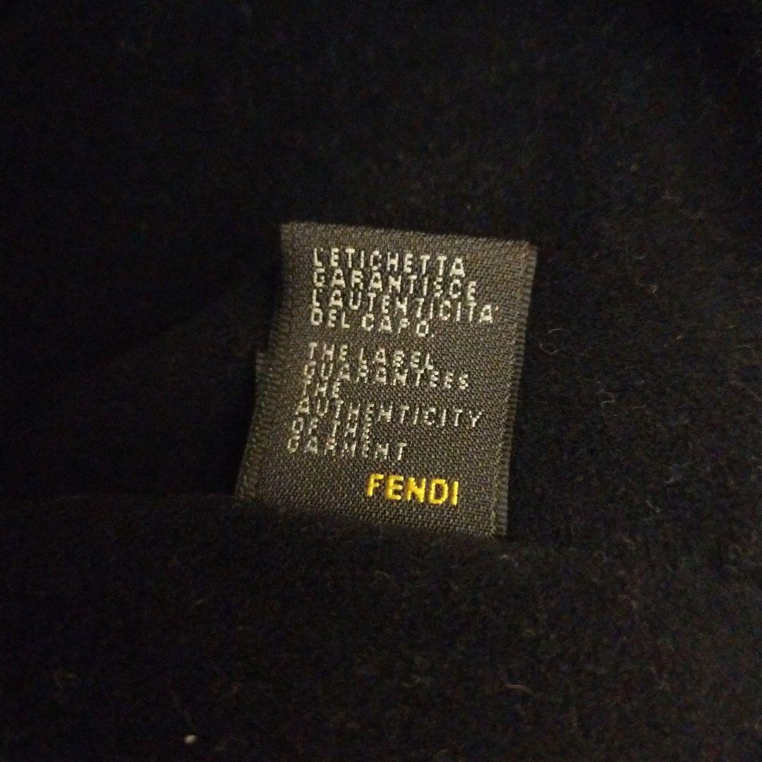 ✨美品✨Fendi FFロゴ バケットハット グレー系
