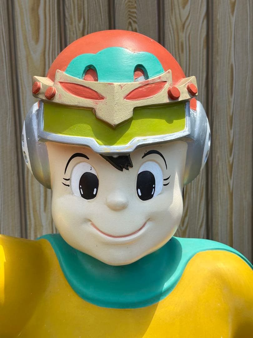 昭和レトロ　ミニミニマン　店舗看板　店舗什器　不動産屋　希少　巨大　激レア