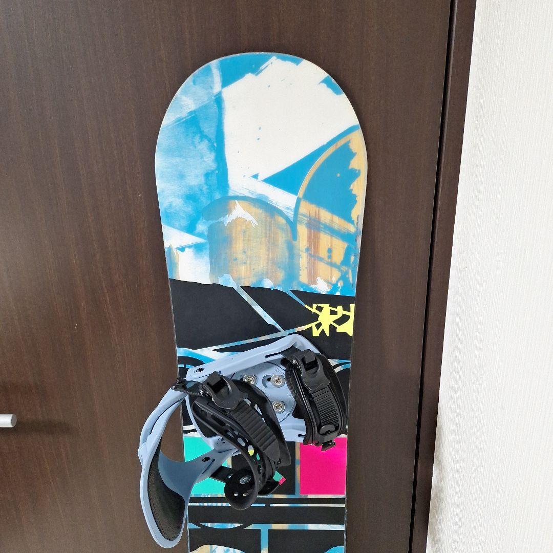 スノーボードセット　K2ワールドワイドウエポン145センチ ピジョンピークス