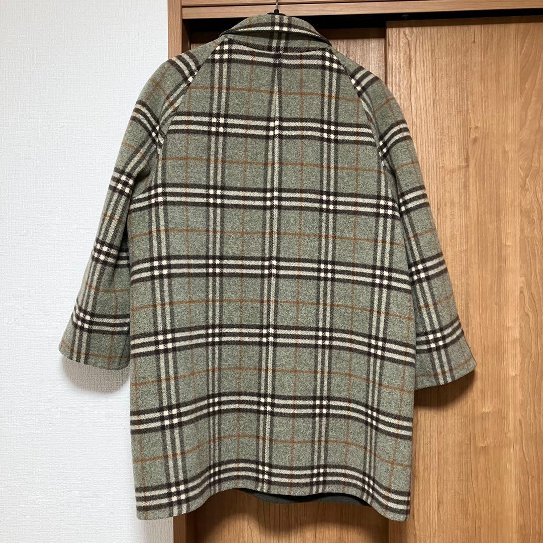 Burberrys バーバリー リバーシブル ウールコート グレー 11AB2