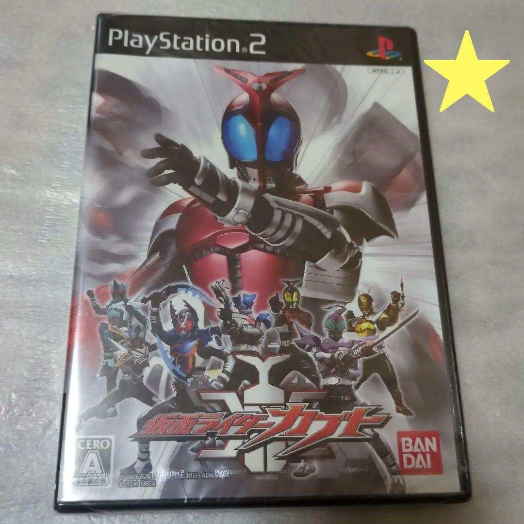 PS2　仮面ライダーカブト　新品・未開封　プレイステーション2