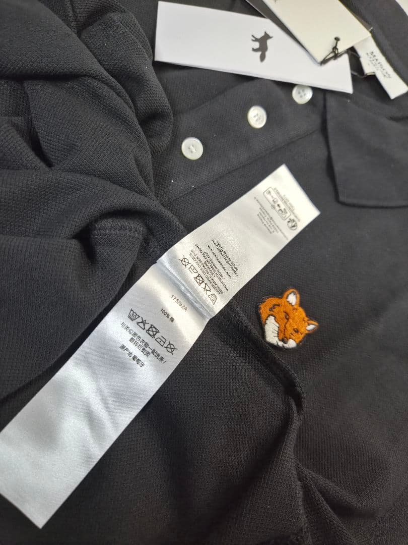 MAISON KITSUNE ポロシャツ PM00209KP0002 Lサイズ