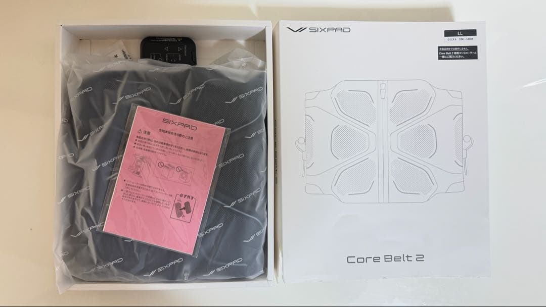 【中古】シックスパッド コアベルト 2 専用コントローラー付