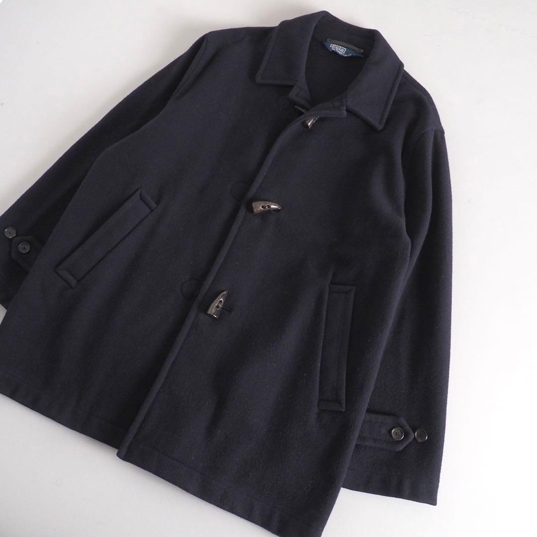 ラルフローレン　ダッフルコート　ネイビー　美品