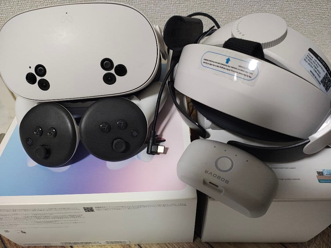  Quest 3s 128GB ＆ M3 PRO Head Strap他