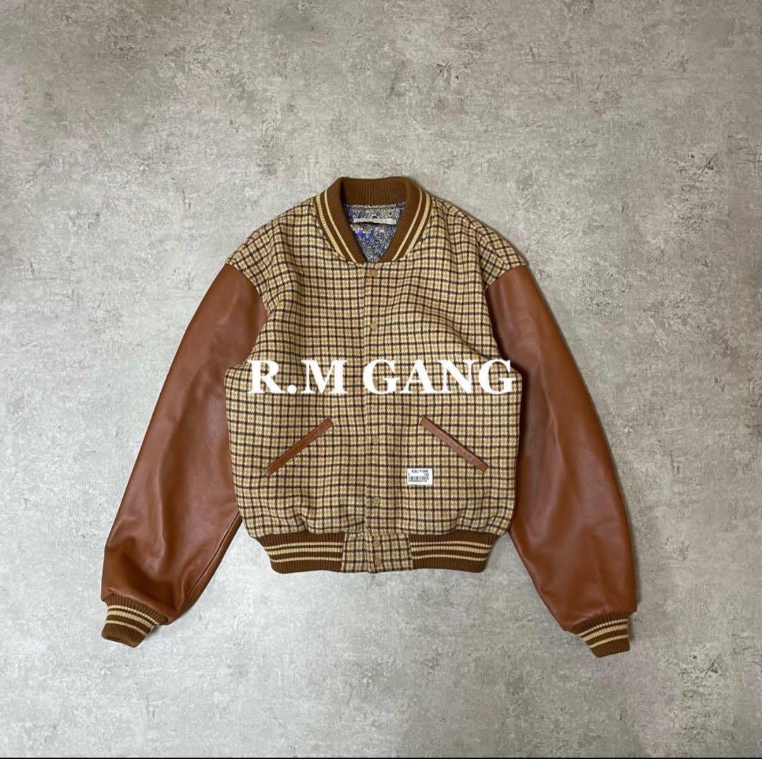 R.M GANG 高橋ラムダ Versity Jacket スタジャン