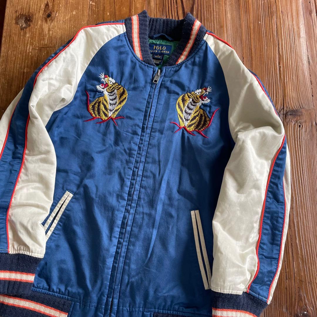 ラルフローレンキッズ120センチ虎刺繍スカジャン