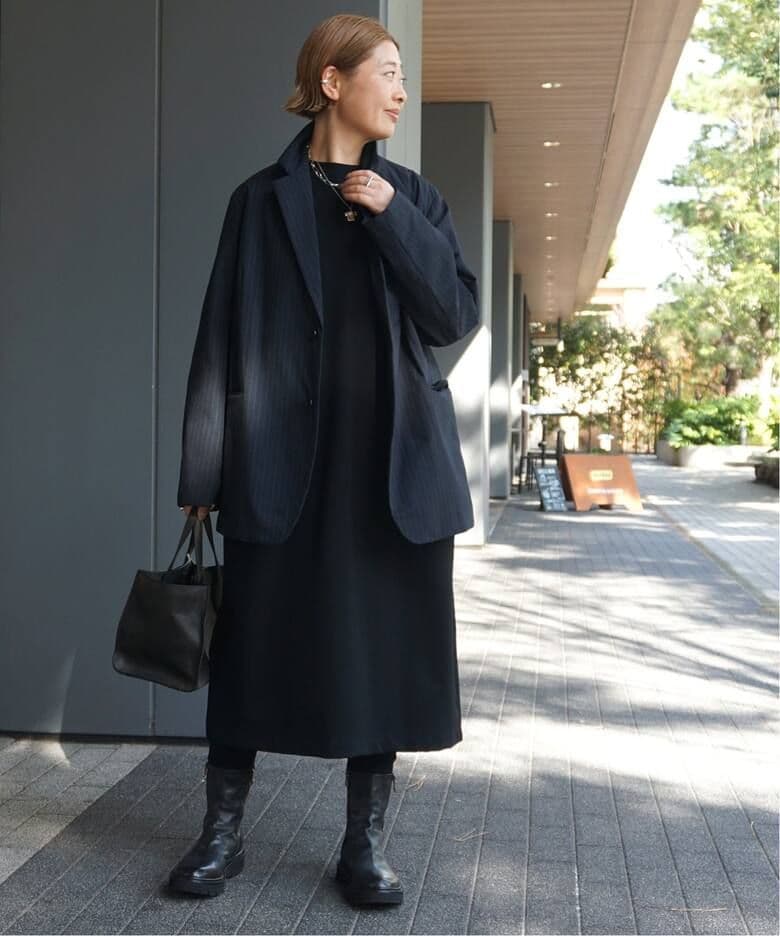 【専用】ジャーナルスタンダードラックス　ポンチクルーネックワンピース