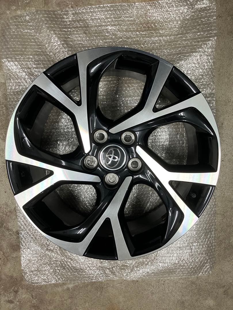 【中古】トヨタ CH-R 純正 18インチ アルミホイール 4本セット