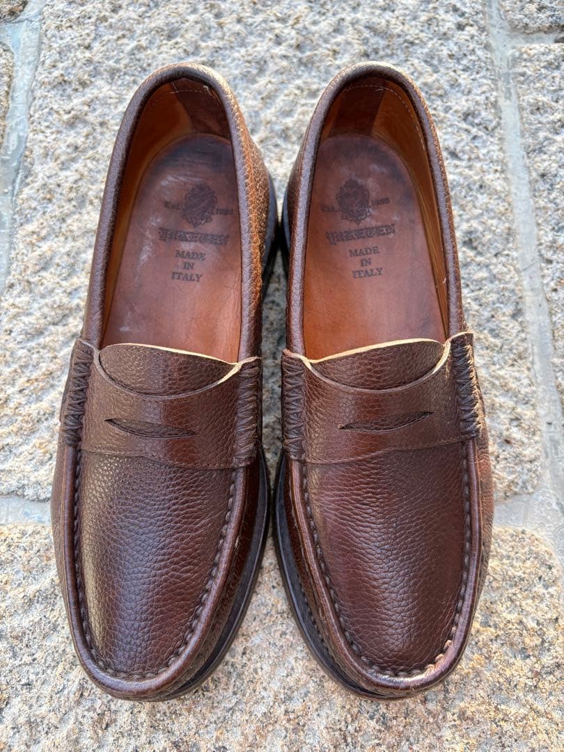 定価8万超【イタリア製】ユケテン ローファー ブラウン 7